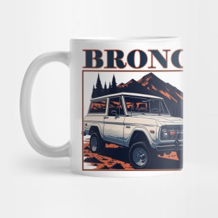 bronco - vintage Mug